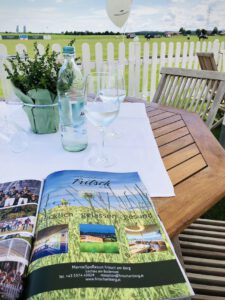 German Polo Tour Magazin 2022, hier die Anzeige des MentalSpa Resorts Fritsch am Berg